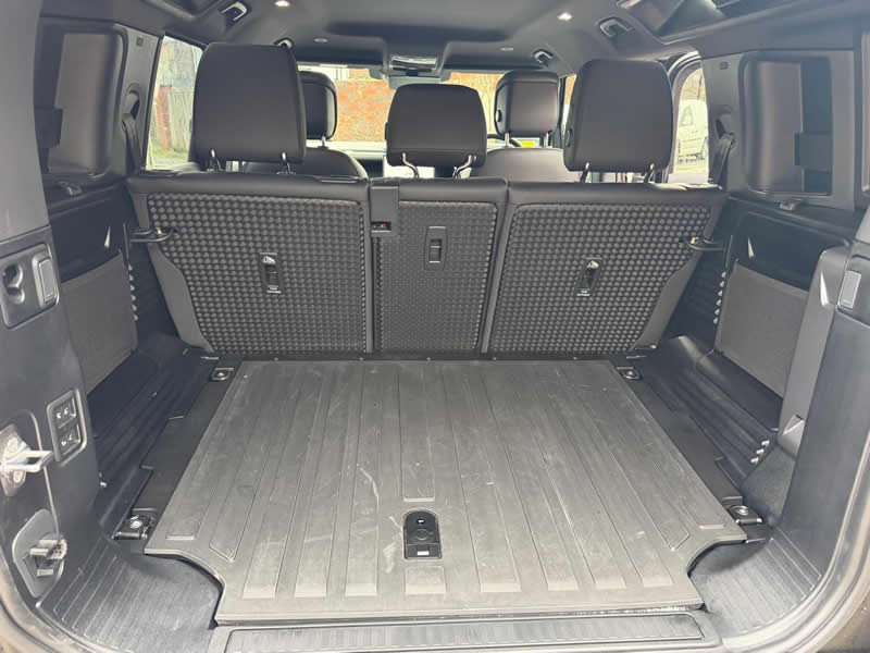 commercial 5 seat land rover Defender 110 rear seat conversion Bolton, Manchester, Cheshire, Lancashire and the North West