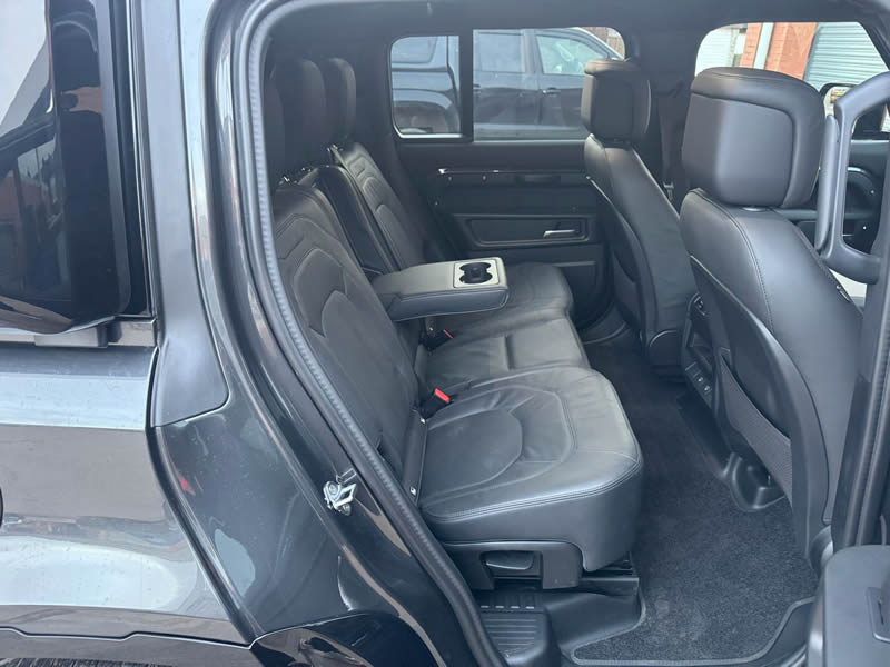 commercial 7 seat land rover Defender 110 rear seat conversion Bolton, Manchester, Cheshire, Lancashire and the North West