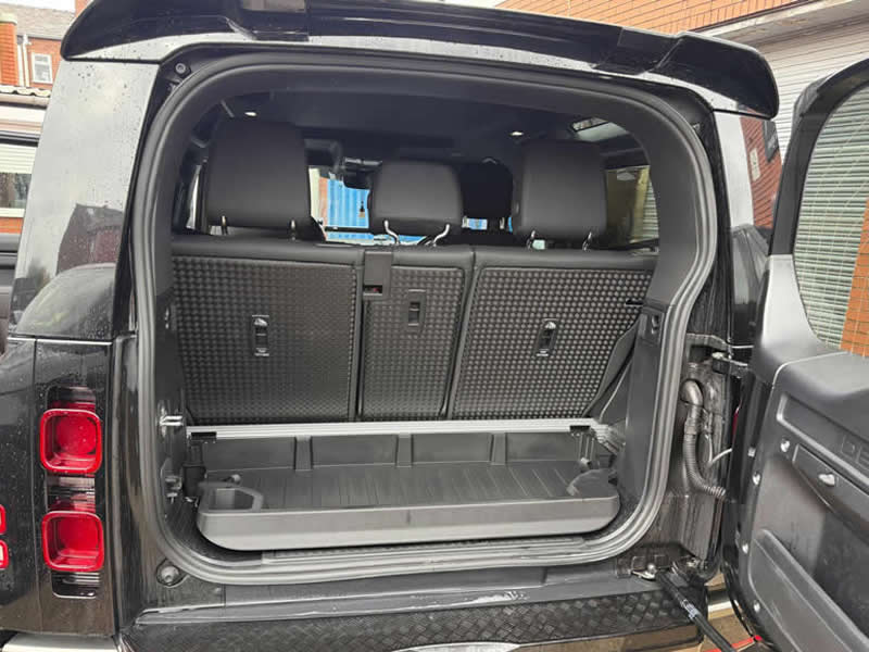 commercial land rover Defender 90 rear seat conversion Bolton, Manchester, Cheshire, Lancashire and the North West
