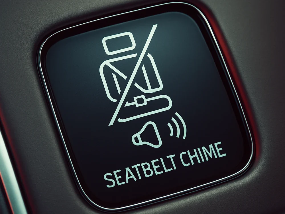 Seatbelt Chime Disable upgrade